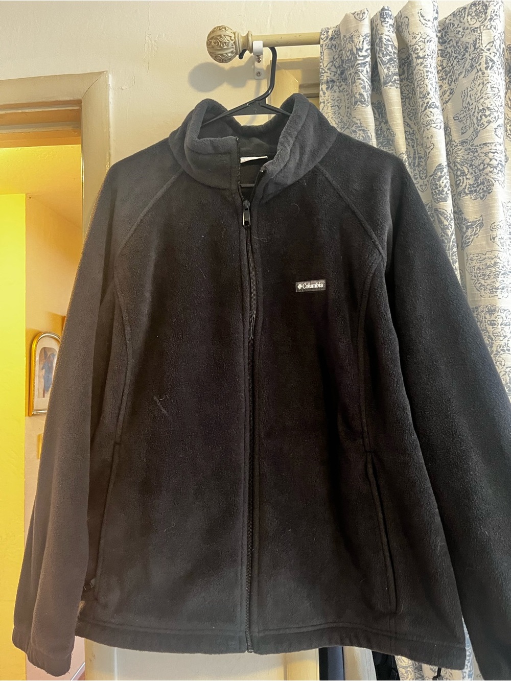 Columbia Black Full-Zip Fleece Jacket